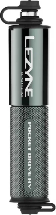 Lezyne Pocket Drive HV Minipumpe lite grey