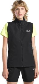 Jack Wolfskin Prelight Stride Funktionsweste schwarz (Herren)