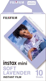 Fujifilm instax mini Sofortbildfilm Soft Lavender, 10 Aufnahmen