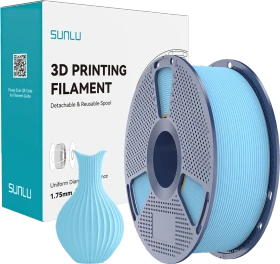 Sunlu PLA, Classic Sky Blue, Spule, 1.75mm, 1.00kg
