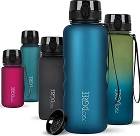 720°DGREE uberBottle softTouch Trinkflasche 1.5l petrol blue