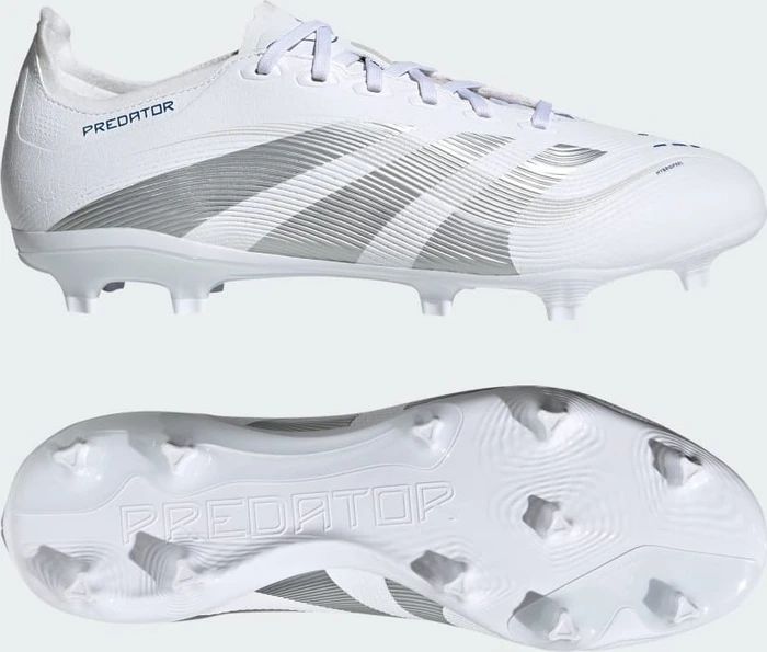 adidas Predator League FG/MG cloud white/silver metallic/bright royal (Herren)