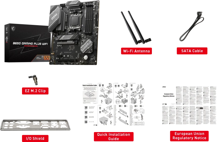 MSI B650 Gaming Plus WIFI (AMD AM5)