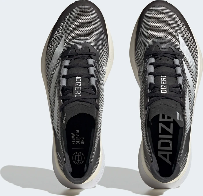 adidas Adizero Boston 12 core black/cloud white/carbon (Herren)