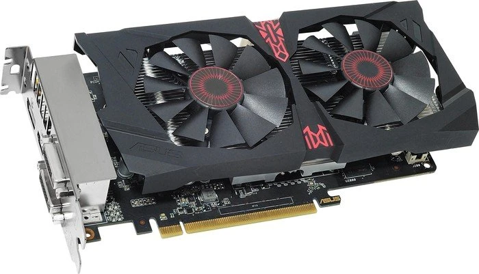 ASUS Strix Radeon R7 370, STRIX-R7370-DC2OC-2GD5-GAMING, 2GB GDDR5, 2x DVI, HDMI, DP