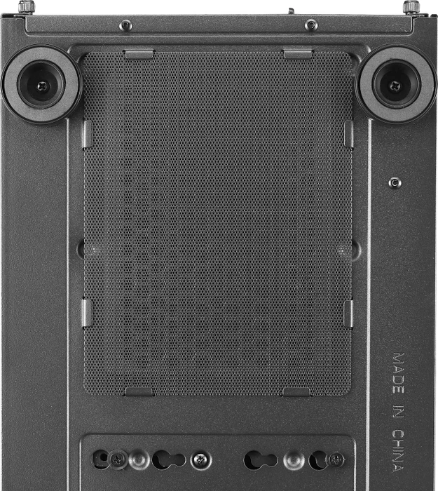 SilverStone Fara V1M Pro, schwarz, Glasfenster