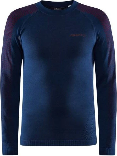 Craft ADV Intensity Warm Fuseknit Funktionsshirt langarm blaze/lychee (Herren)