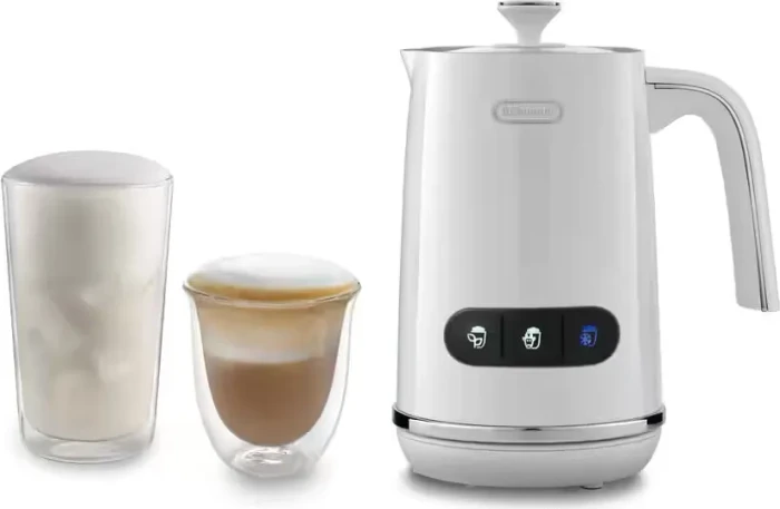 DeLonghi EMF3.W LatteMix elektrischer Milchaufschäumer