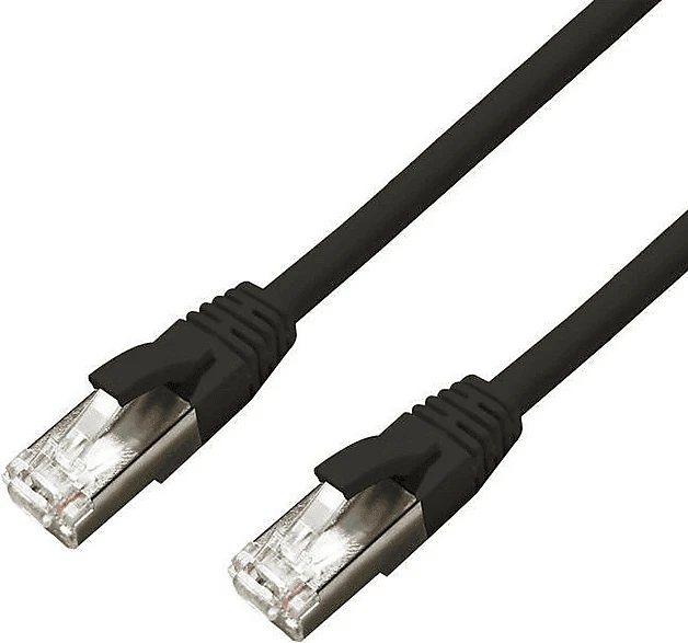 MicroConnect Patchkabel, Cat6a, S/FTP, RJ-45/RJ-45, 20m, schwarz