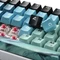 Sharkoon Skiller SGK50 S3 Design Bundle D4 - XXL Mousemat+Keycaps, Kunststoff (PBT) Double-Shot, blau/grün, 85 Tasten, ISO-DE Vorschaubild