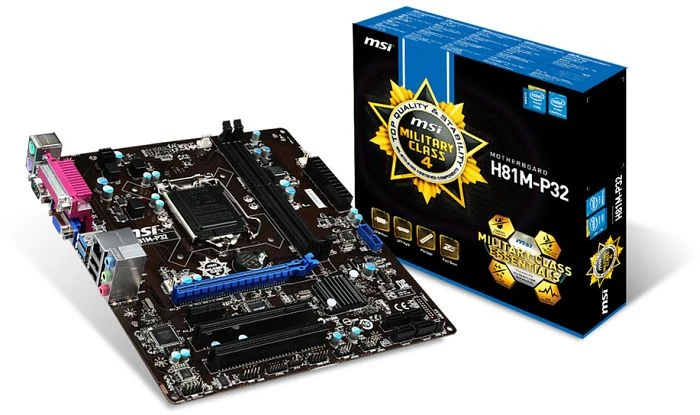 MSI H81M-P32 (Intel 1150)