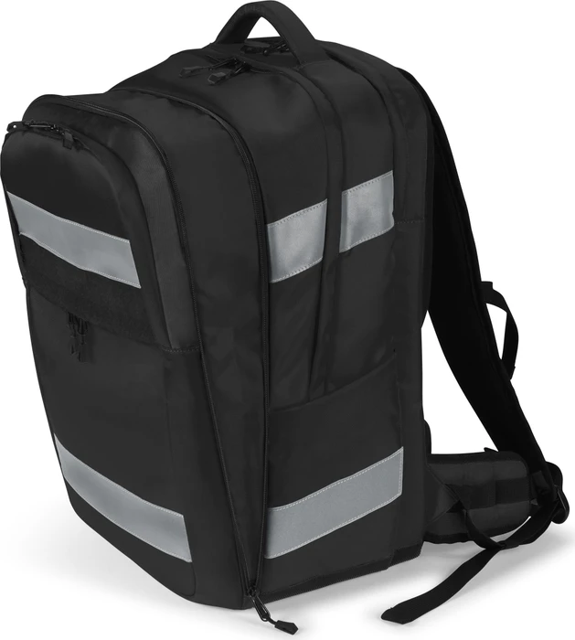 Dicota Reflective 32-38 Liter, Notebook Rucksack, schwarz