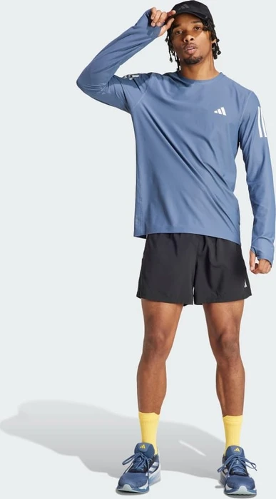 adidas Own The Run Laufshirt langarm preloved ink (Herren)