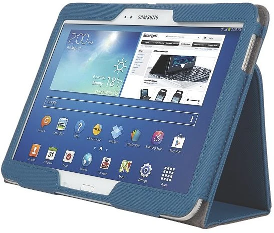Kensington Comercio Folio für Galaxy Tab 3 10.1 blau