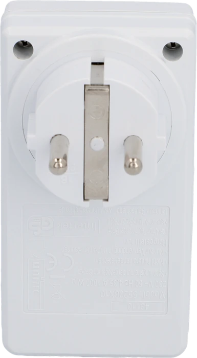 uniTEC 3+1 Micro, Funksteckdose mit Fernbedienung weiß, Set