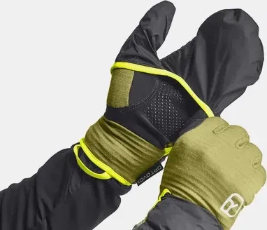 Ortovox Fleece Grid Cover Skihandschuhe sweet alison