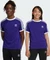 adidas 3-Streifen T-Shirt kurzarm collegiate purple (Junior) Vorschaubild