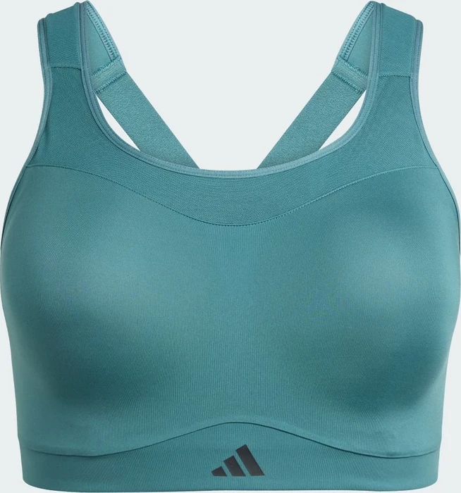 adidas TLRD Impact Training High Support Sport-BH preloved teal (Damen)