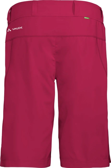 Vaude Ledro Shorts Fahrradhose kurz crimson red (Damen)