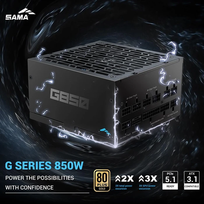 SAMA G Series G850 schwarz 850W, ATX 3.1
