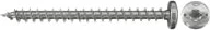 fischer PowerFast FPF-PT A2F 200 T10 Spanplattenschraube, 3x16mm, 200 Stück