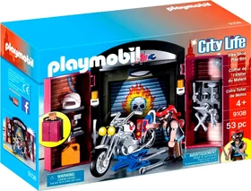 playmobil Sports & Action Bike Shop Play Box