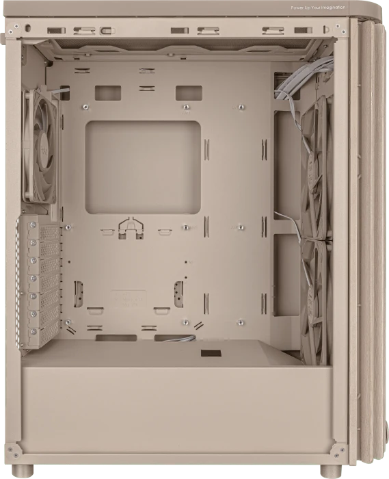 ASUS ProArt PA401 Wood Edition, beige, Tempered Glass Panel, Glasfenster