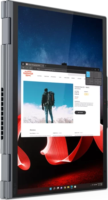 Lenovo ThinkPad X1 Yoga G8, Storm Grey, Core i5-1335U, 16GB RAM, 256GB SSD, DE