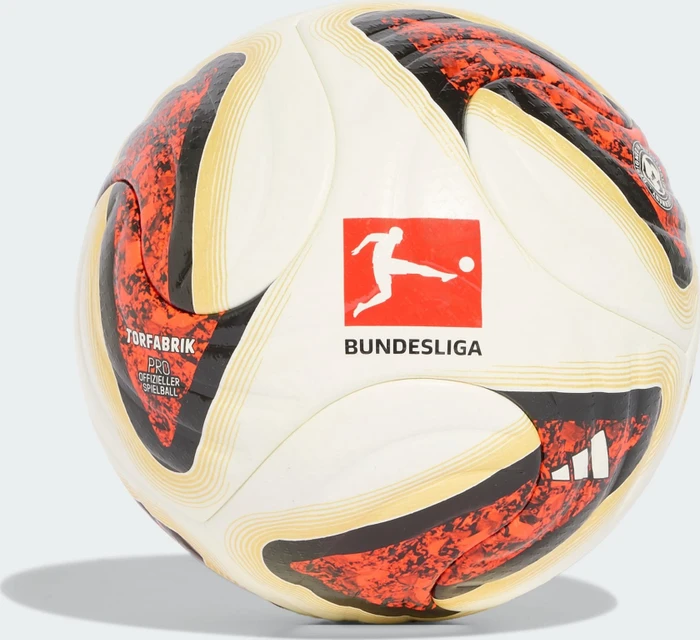 adidas Bundesliga 2026/2027 Torfabrik Pro Fußball white/black/solar red