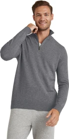 Falke Luxury Troyer Pullover dark grey-heather (Herren)