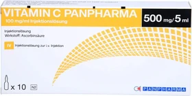 Vitamin C Rotexmedica Injektionslösung, 50ml (10x 5ml)