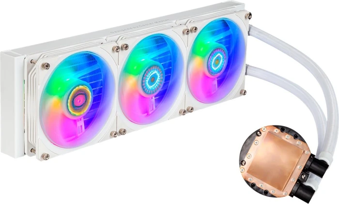 Cooler Master MasterLiquid PL360 Flux White Edition, weiß