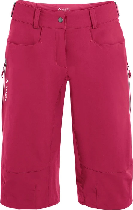 Vaude Moab Shorts IV Fahrradhose kurz crimson red (Damen)