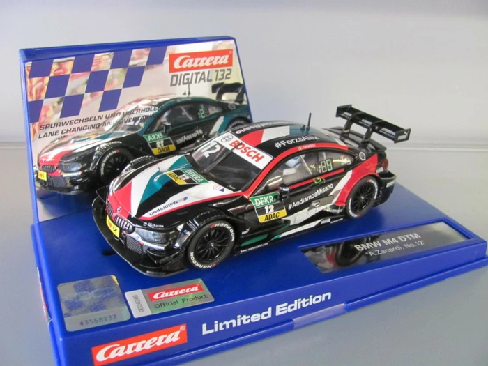 Carrera Digital 132 BMW M4 DTM A. Zanardi, No. 12