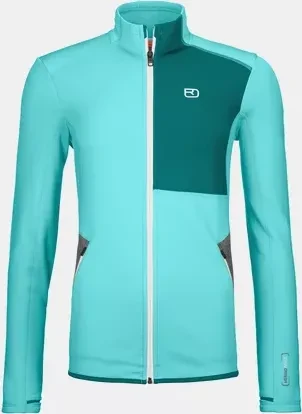 Ortovox Fleece Funktionsjacke ice waterfall (Damen)