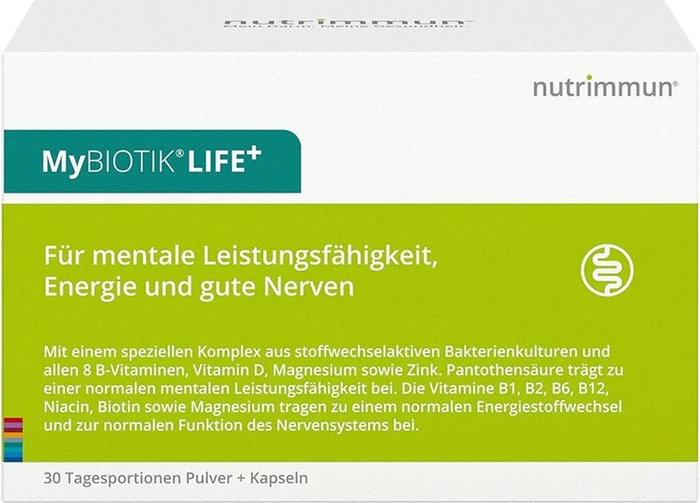 Nutrimmun MyBIOTIK Life Pulver + Kapseln, 90 Stück (30x Pulver + 60x Kapsel)