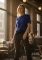 Street One Studio Kuscheliges Basic T-Shirt kurzarm zenith blue (Damen) Vorschaubild