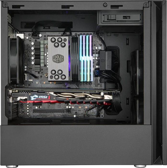 Cooler Master Silencio S400, schallgedämmt