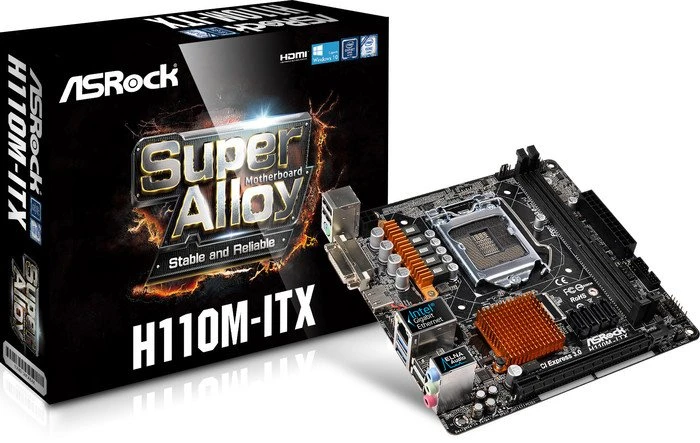 ASRock H110M-ITX (Intel 1151)