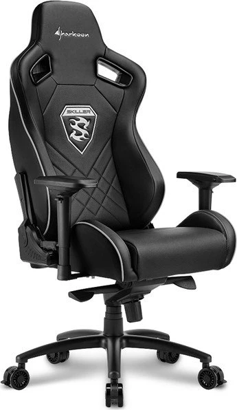 Sharkoon Skiller SGS4 Gamingstuhl, schwarz