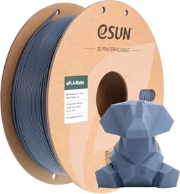 eSUN ePLA-Matt, Dunkelgrau, Spule, 1.75mm, 1.00kg