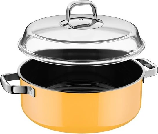 WMF Fusiontec Mineral Pro Schmortopf 28cm mango yellow