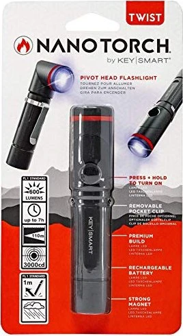 KeySmart Nano Torch Twist Taschenlampe