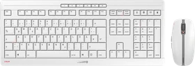 Cherry Stream Desktop weiß/grau, USB, DE