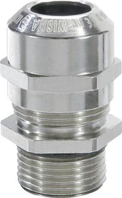 Wiska EMSKE-L 16 LT Ex-Kabelverschraubung LowTemp, Messing vernickelt, Anschlussgewinde lang, M16