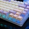 Wobkey Rainy 75 Pro Acrylic Limited Edition, transparent, LEDs RGB, Kailh Cocoa, USB/Bluetooth, US Vorschaubild