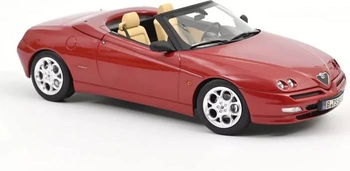Norev Alfa Romeo Spider 1999 Proteo rot metallic