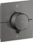 Hansgrohe Axor ShowerSelect ID eckig Thermostat für 2 Verbraucher polished black chrome Vorschaubild