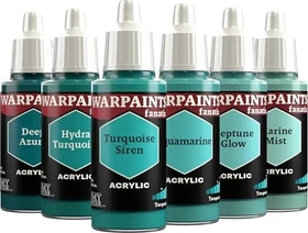 Army Painter Warpaints Fanatic Flexible Triad Turquoises Farbset, 6-tlg.