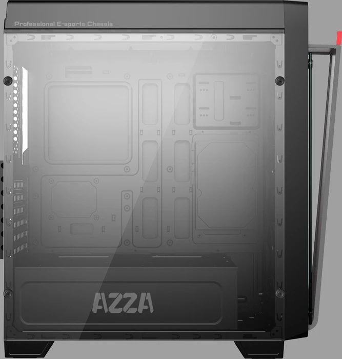 AZZA Obsidian 270, Glasfenster